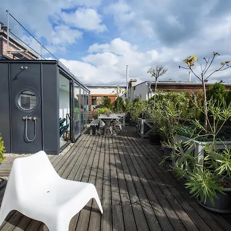205m2 Penthouse With 75m2 Castle View Terrace And Barbercue - My Loft In * בודפשט