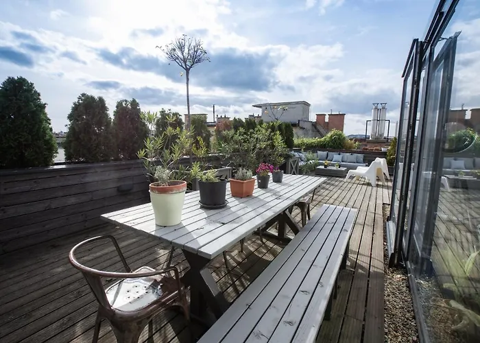 Lägenhet 205m2 Penthouse With 75m2 Castle View Terrace And Barbercue - My Loft In Budapest